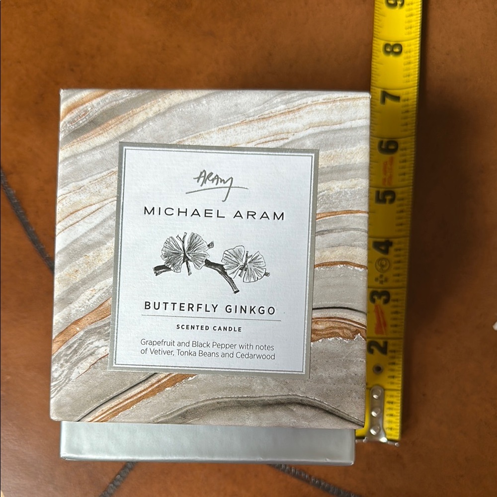 Michael Aram Butterfly Ginkgo Candle Box only Empty